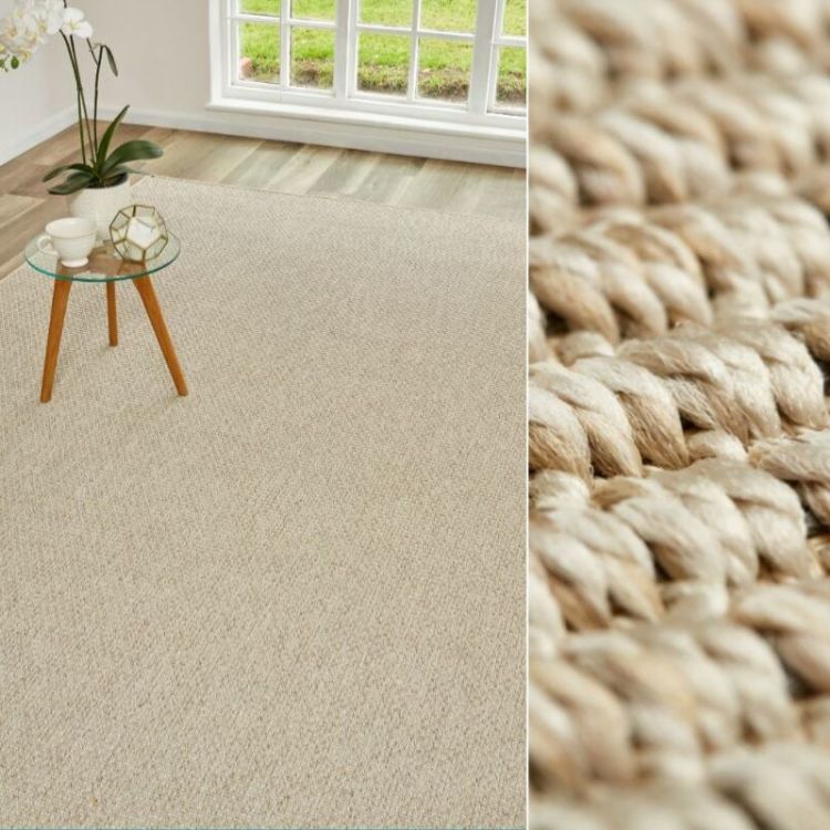 CHUNKY BOUCLE STONE RUG