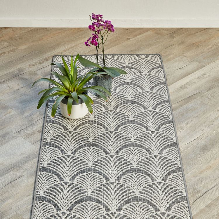 ART DECO GREY RUG