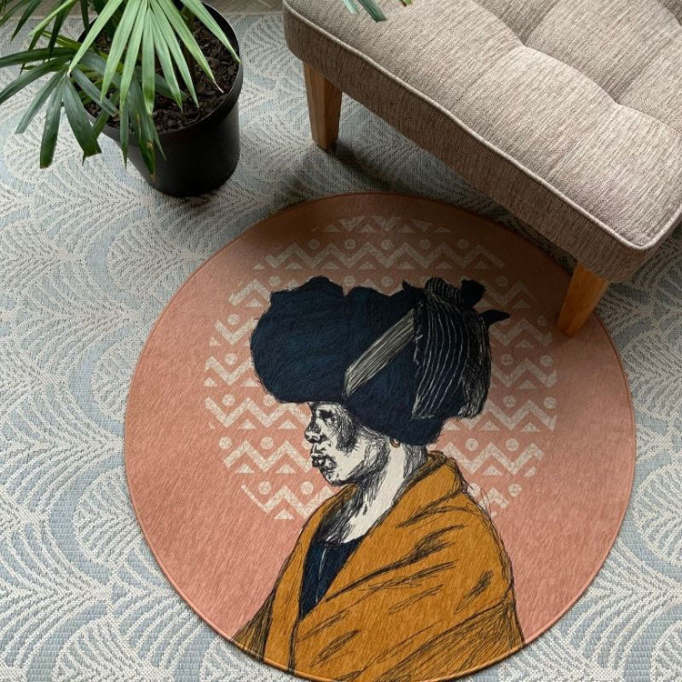 Picture of SOLD OUT - MASONWABE - NONTSIKELELO ROUND RUG