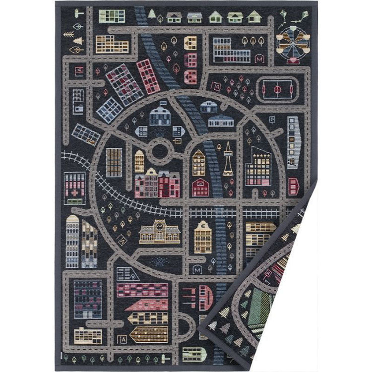 Picture of TOWN & COUNTRY CARBON RUG