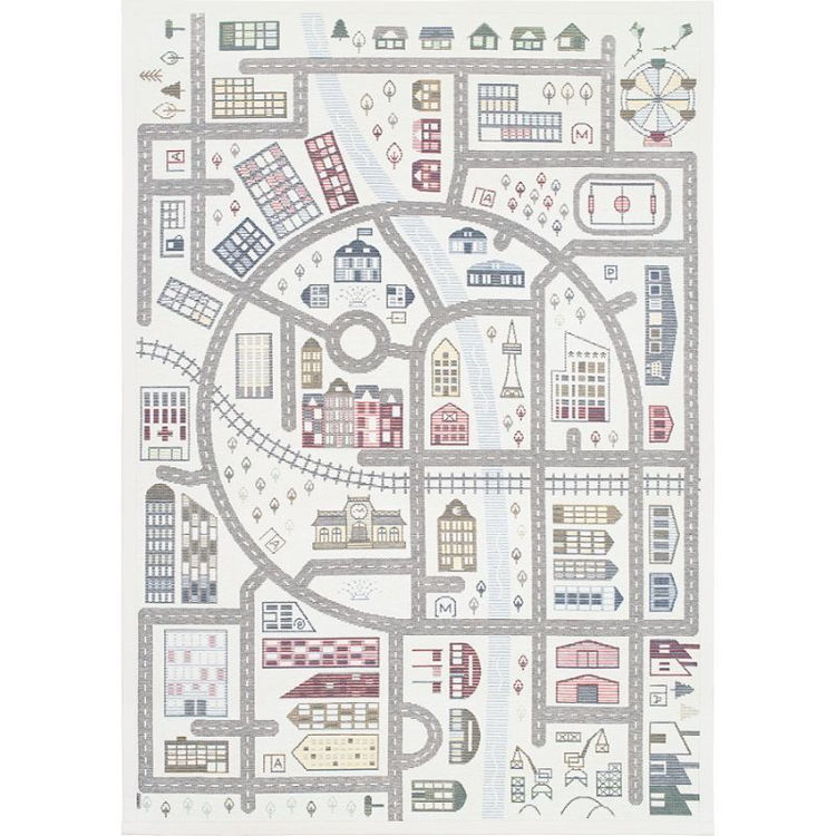 Picture of TOWN & COUNTRY WHITE RUG