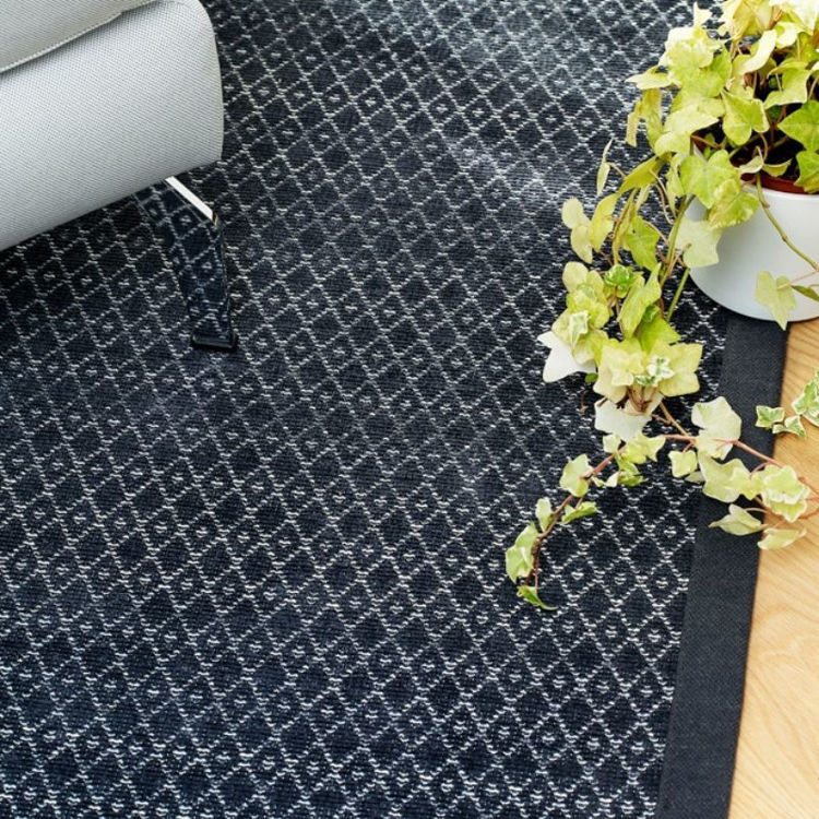 Picture of CROSS-STITCH CARBON RUG