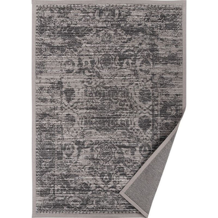 Picture of ANTIQUE DAMASK LINEN RUG