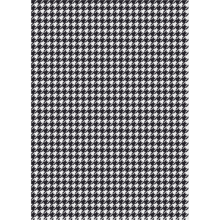 Picture of HOUNDSTOOTH (PRINTED RUG)