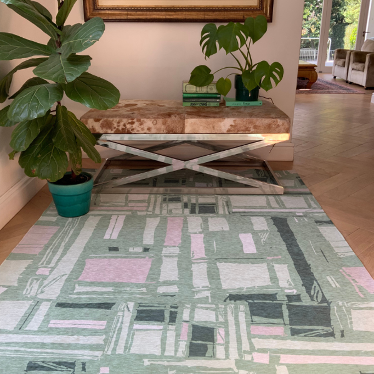 Picture of JOY'S URBAN GREEN RUG