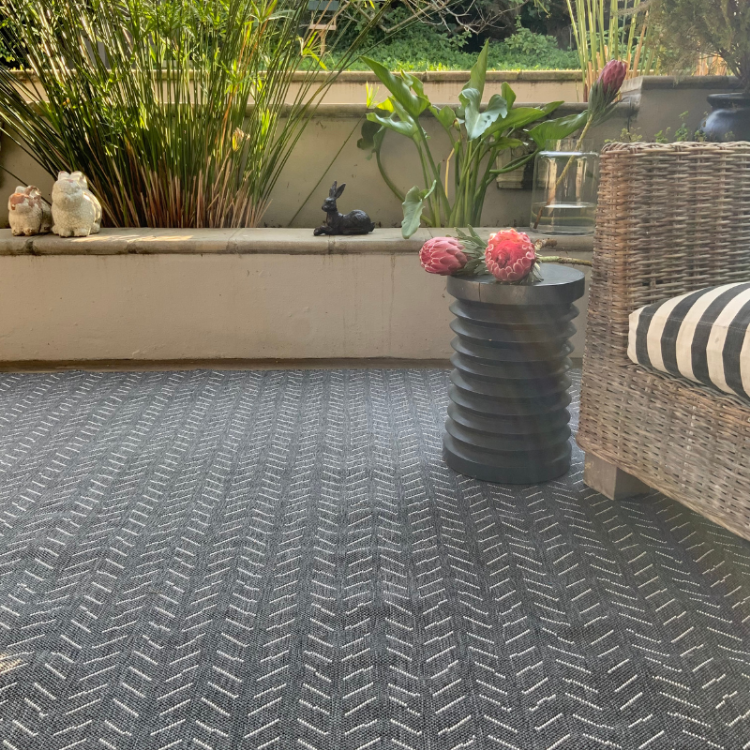 Picture of PEAKS GREY OUTDOOR RUG