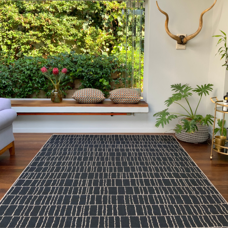 Picture of STACKS ALMOND OUTDOOR RUG