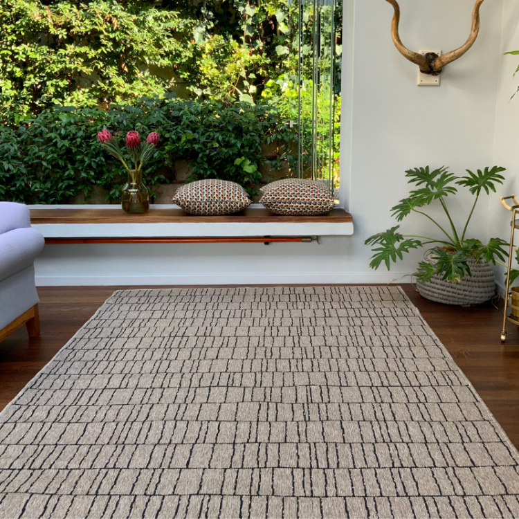 Picture of STACKS ALMOND OUTDOOR RUG