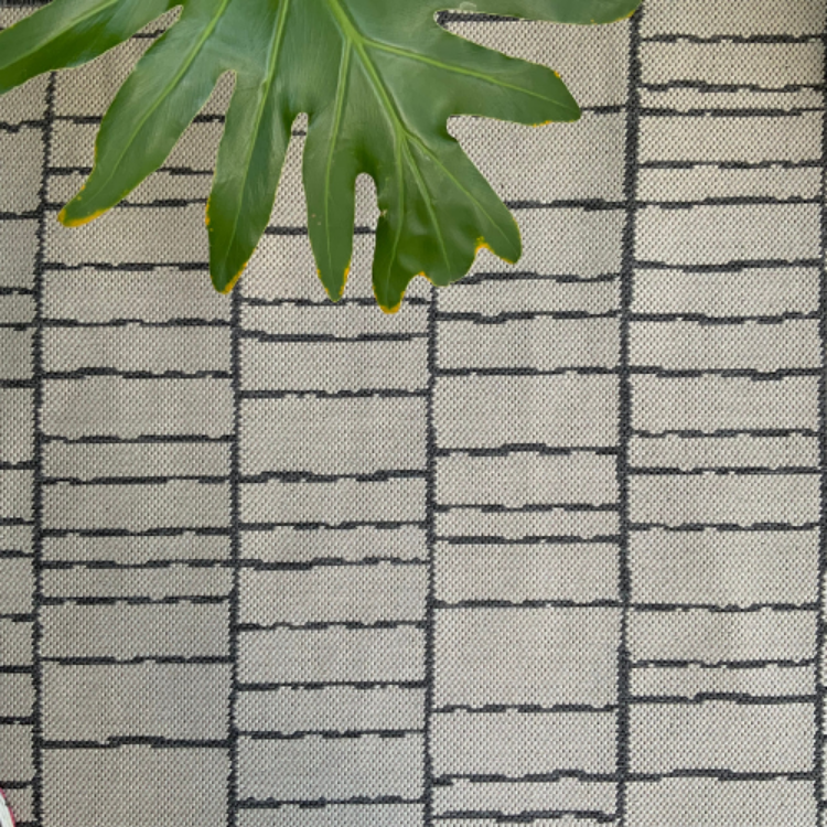 Picture of STACKS GREY OUTDOOR RUG