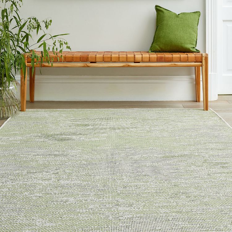 Picture of CONCRETE GREEN OUTDOOR RUG