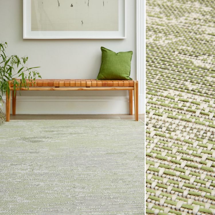 Picture of CONCRETE GREEN OUTDOOR RUG