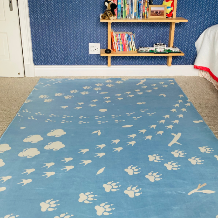 Picture of FOOTPRINTS SKY | ZIMEMA CTCA (PRINTED RUG)