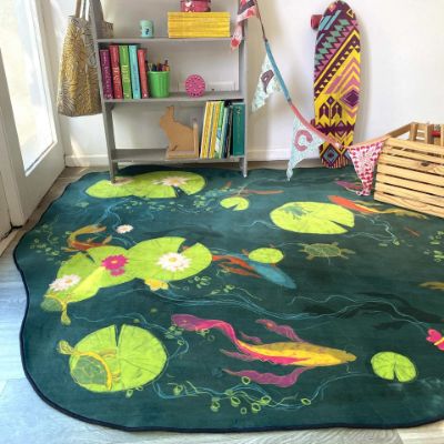 Picture of POND LIFE | JANÉ CTCA (PRINTED RUG)