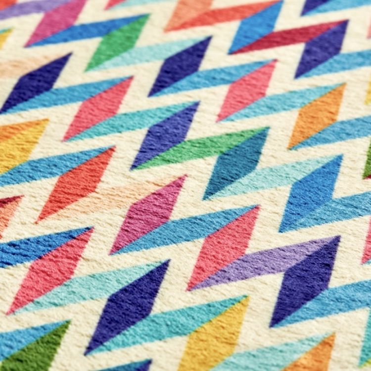 Picture of COLOURFUL ZIG ZAG (PRINTED RUNNER)