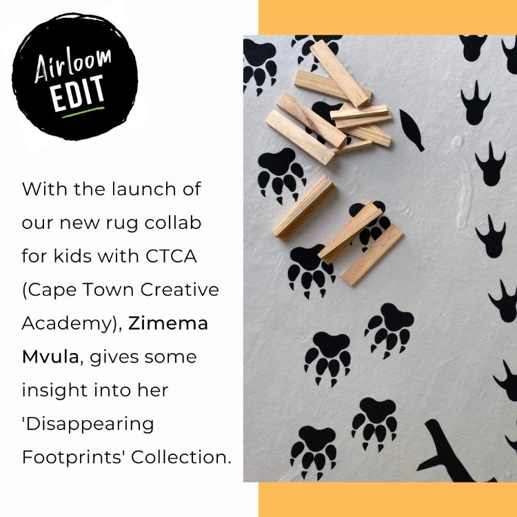 Picture of FOOTPRINTS SKY | ZIMEMA CTCA (PRINTED RUG)