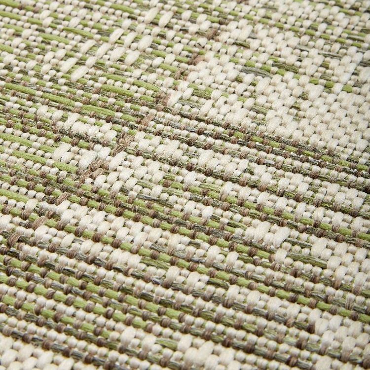 Picture of 3.00 x 4.00 VINTAGE PATCHWORK GREEN RUG