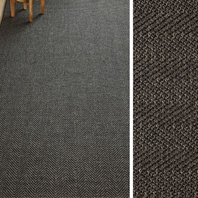 Picture of Natural Look Weave Black | Wall to wall Carpet