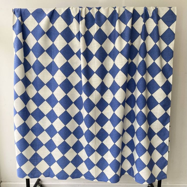 Picture of CHECKER BLUE (TABLECLOTH)