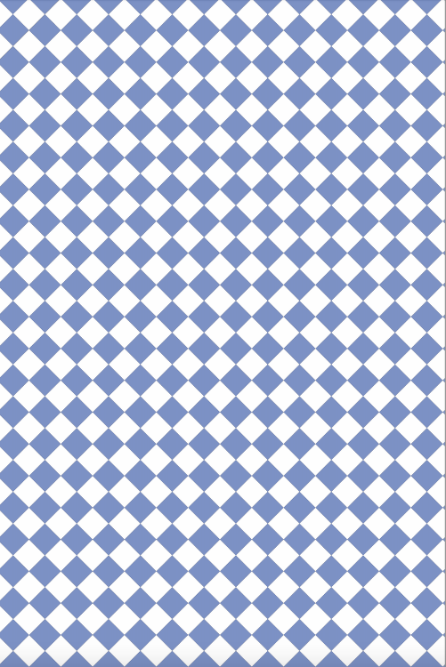 Picture of CHECKER BLUE (TABLECLOTH)