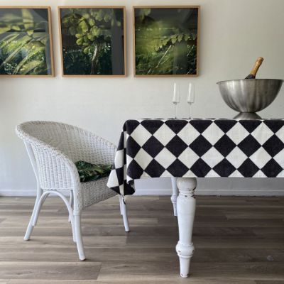 Picture of CHECKER BLACK (TABLECLOTH)