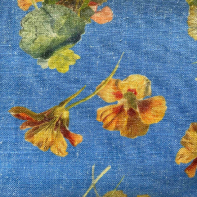 Picture of NASTURTIUM BLUE (TABLECLOTH)