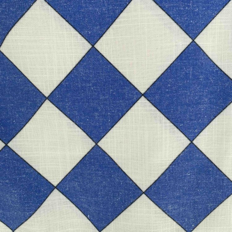 Picture of CHECKER BLUE (TABLECLOTH)