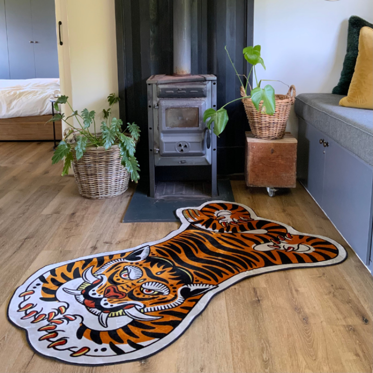 Picture of (BN) TIGER Rrrug  (PRINTED RUG)