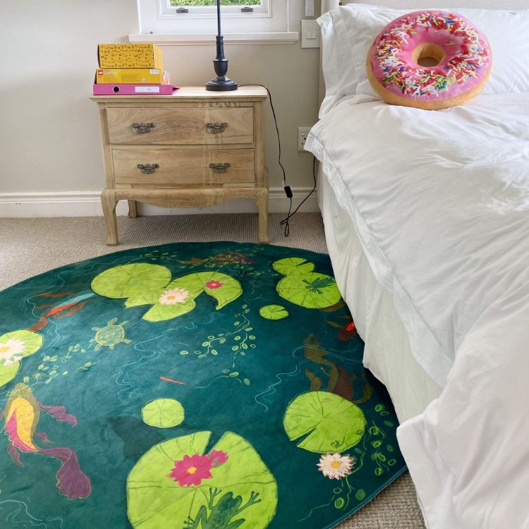 Picture of (BN) POND LIFE | JANÉ CTCA ROUND (PRINTED RUG)