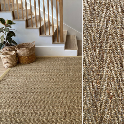 Picture of SEAGRASS HERRINGBONE RUG